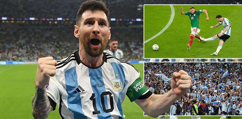Chiến thắng của Argentina mang đậm dấu ấn của Messi, khi anh ghi 1 bàn và kiến tạo 1 bàn. ẢNH: MIRROR Chiến thắng của Argentina mang đậm dấu ấn của Messi, khi anh ghi 1 bàn và kiến tạo 1 bàn. ẢNH: MIRROR