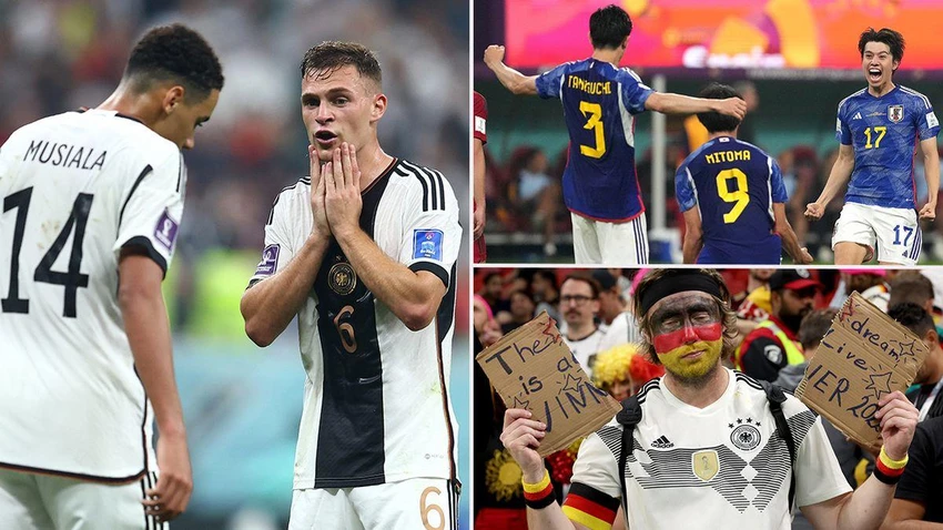 Bảng E World Cup 2022 đã kết thúc đầy kịch tính. ẢNH: MIRROR Bảng E World Cup 2022 đã kết thúc đầy kịch tính. ẢNH: MIRROR
