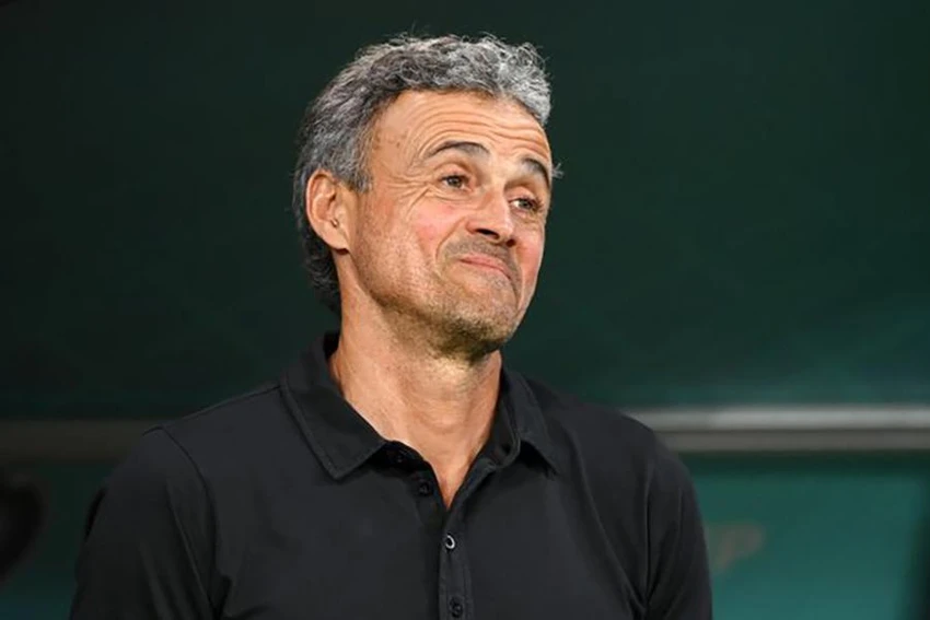 Enrique không hề biết có thời điểm Tây Ban Nha của ông bị loại khỏi World Cup 2022. ẢNH: GETTY Enrique không hề biết có thời điểm Tây Ban Nha của ông bị loại khỏi World Cup 2022. ẢNH: GETTY