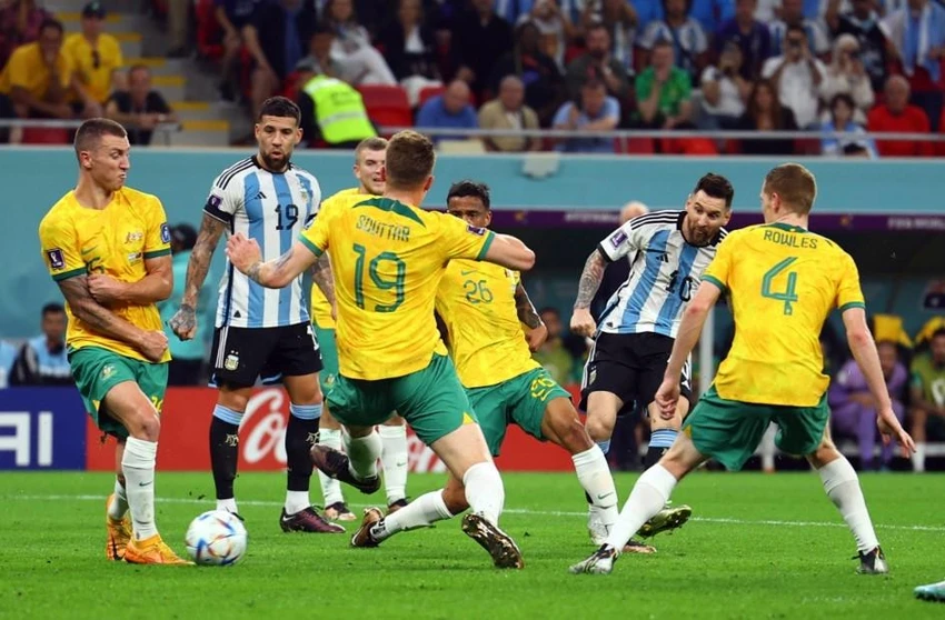 Messi có trận đấu thứ 1000 trong sự nghiệp. Ảnh: Getty