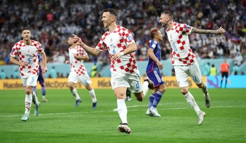 Croatia bản lĩnh hơn Nhật Bản nên đã đi tiếp vào tứ kết World Cup. ẢNH: GETTY