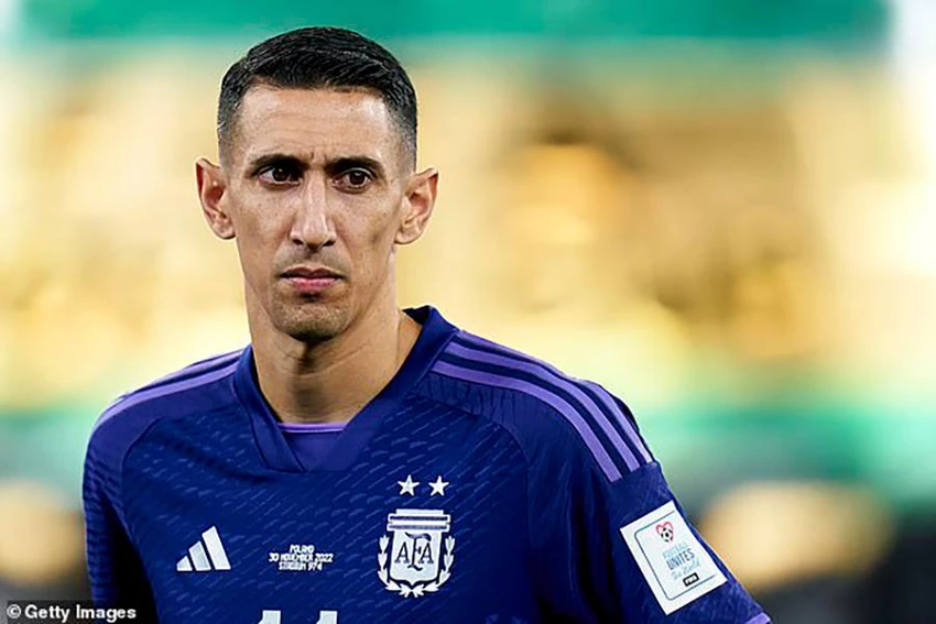 Di Maria là cầu thủ nguy hiểm thứ hai trên hàng công Argentina, chỉ sau Lionel Messi. ẢNH: GETTY Di Maria là cầu thủ nguy hiểm thứ hai trên hàng công Argentina, chỉ sau Lionel Messi. ẢNH: GETTY