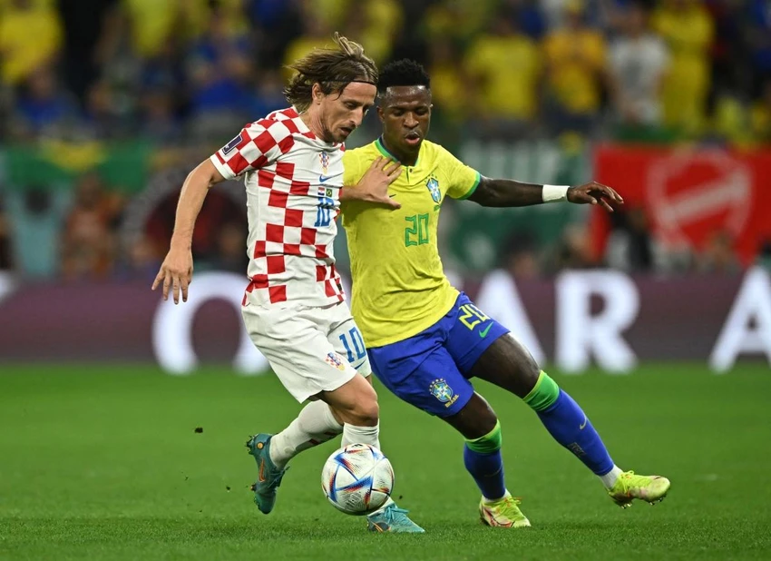 Brazil áp đảo thế trận nhưng rất khó khăn trước hàng thủ của Croatia. Ảnh: Getty Brazil áp đảo thế trận nhưng rất khó khăn trước hàng thủ của Croatia. Ảnh: Getty