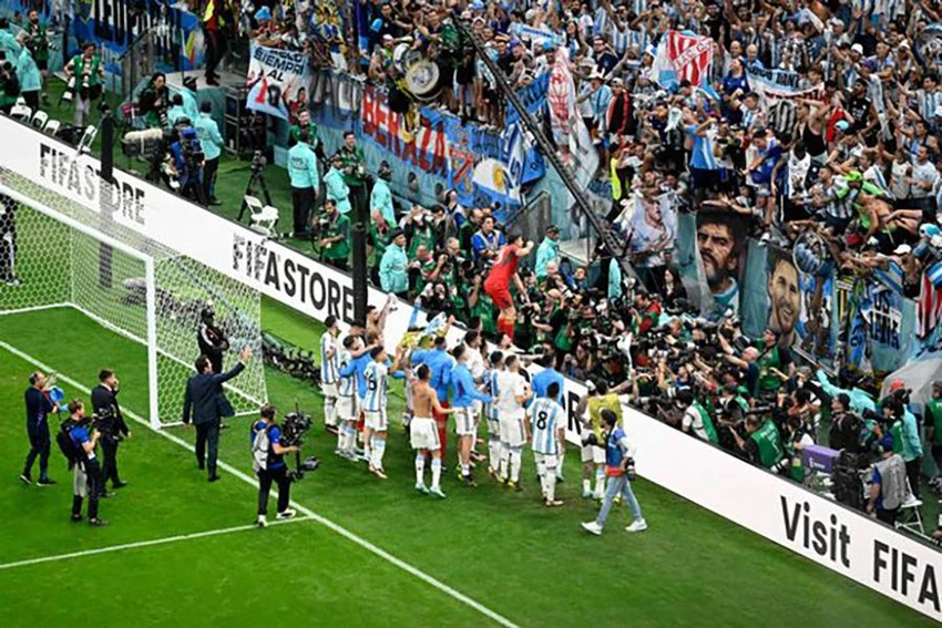 Dalic cho rằng Argentina được ưu ái hơn ở World Cup 2022. ẢNH: GETTY