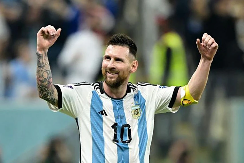 Messi sắp trở thành cầu thủ thi đấu nhiều trận nhất trong lịch sử World Cup. ẢNH: GETTY Messi sắp trở thành cầu thủ thi đấu nhiều trận nhất trong lịch sử World Cup. ẢNH: GETTY