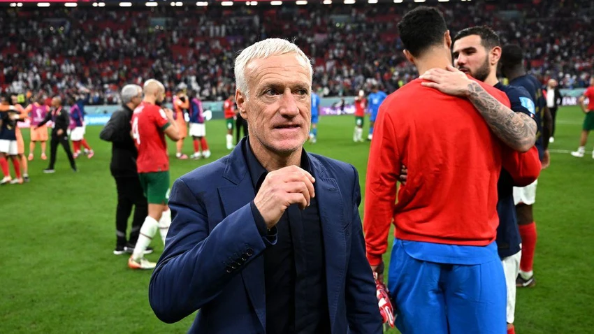 Deschamps vẫn đưa tuyển Pháp vào chung kết World Cup dù gặp khó khăn lớn về nhân sự trước và trong giải đấu. ẢNH: GETTY