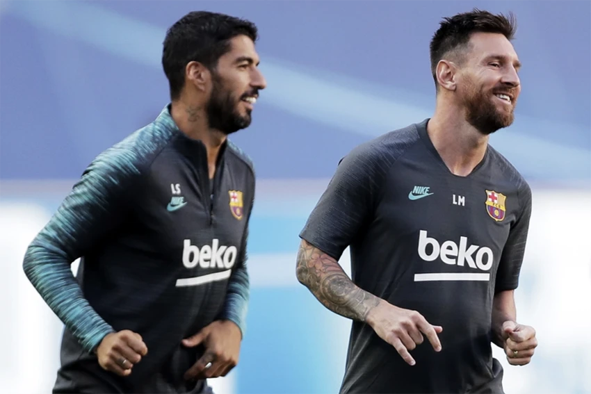 ... kể từ khi họ là đồng đội tại Barcelona. ẢNH: EPA ... kể từ khi họ là đồng đội tại Barcelona. ẢNH: EPA