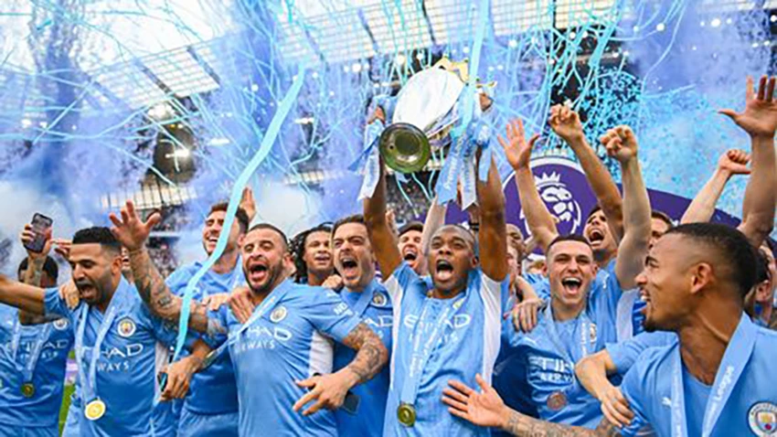 Manchester City được dự báo sẽ bảo vệ thành công chức vô địch Premier League. ẢNH: GETTY Manchester City được dự báo sẽ bảo vệ thành công chức vô địch Premier League. ẢNH: GETTY