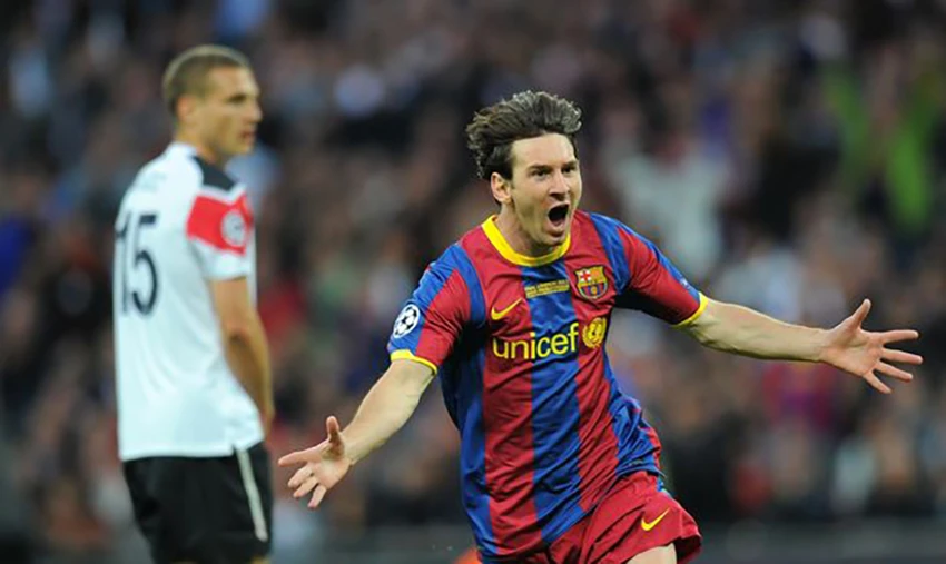 Messi khiến MU 2 lần ôm hận ở chung kết Champions League. ẢNH: GETTY Messi khiến MU 2 lần ôm hận ở chung kết Champions League. ẢNH: GETTY