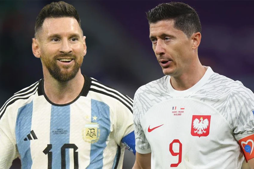 Lewandowski muốn chơi cùng Messi ở Barcelona. ẢNH: MIRROR