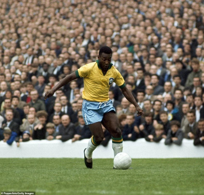 Tại World Cup 1966, Brazil của Pele bị loại ngay từ vòng bảng. ẢNH: GETTY Tại World Cup 1966, Brazil của Pele bị loại ngay từ vòng bảng. ẢNH: GETTY