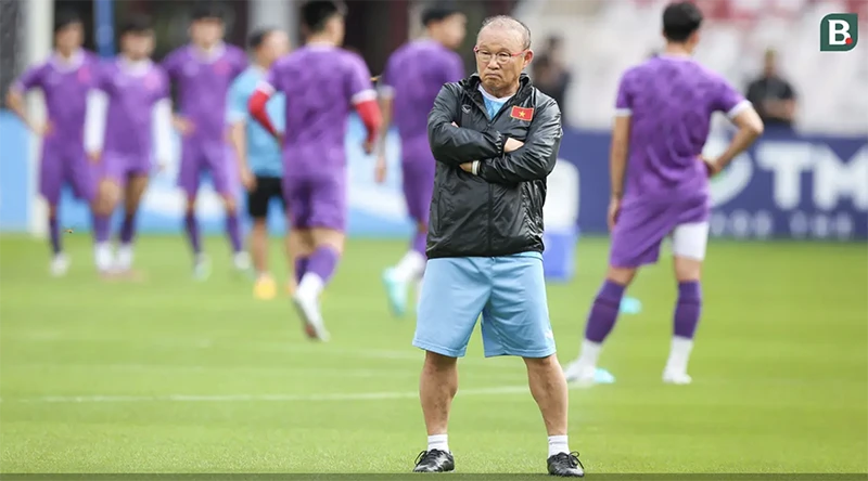Ông Park chơi đòn tâm lý chiến với Indonesia? ẢNH: BOLA Ông Park chơi đòn tâm lý chiến với Indonesia? ẢNH: BOLA