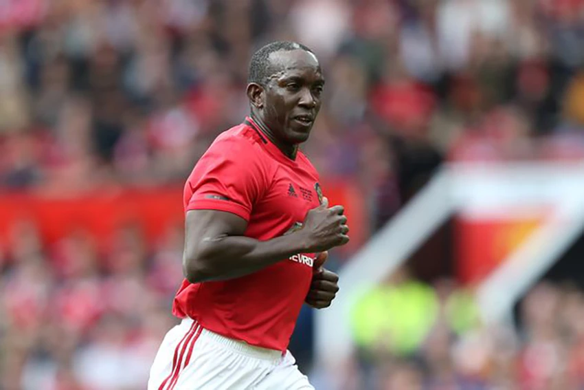 Dwight Yorke là tiền đạo huyền thoại của MU dưới thời Sir Alex Ferguson. ẢNH: GETTY
