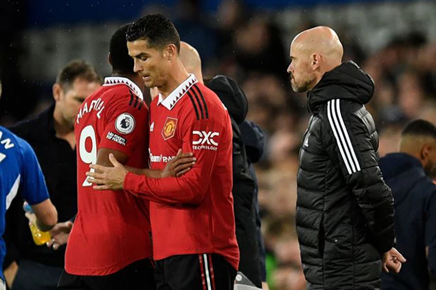 Yorke tin rằng, 'quả bom hẹn giờ' của Ronaldo cuối cùng cũng phải 'kích nổ'. ẢNH: DAILY STAR