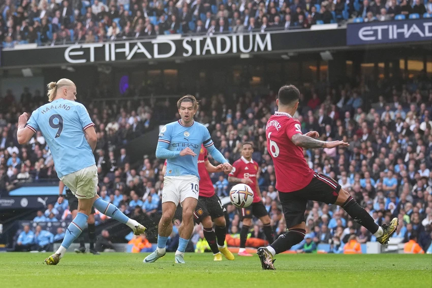 Erling Haaland đang dẫn đầu danh sách ghi bàn ở Premier League mùa này. Ảnh: Getty Erling Haaland đang dẫn đầu danh sách ghi bàn ở Premier League mùa này. Ảnh: Getty