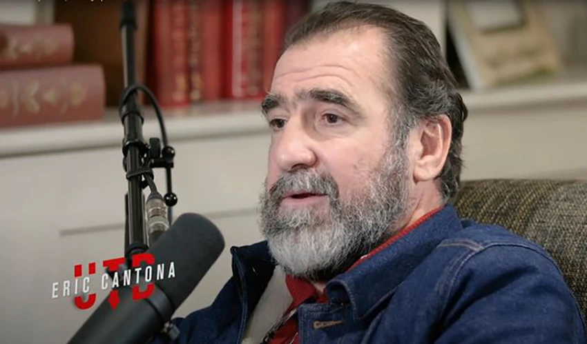 Eric Cantona là huyền thoại của Manchester United. ẢNH: MANCHESTER UNITED
