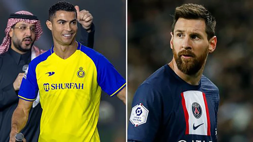 Ronaldo sẽ đối đầu với Messi vào rạng sáng mai (20-1). ẢNH: MIRROR Ronaldo sẽ đối đầu với Messi vào rạng sáng mai (20-1). ẢNH: MIRROR
