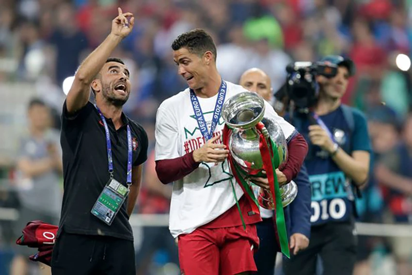 Ricardo Regufe là "đạo diễn" trong thương vụ Ronaldo đến Al Nassr. ẢNH: GETTY Ricardo Regufe là "đạo diễn" trong thương vụ Ronaldo đến Al Nassr. ẢNH: GETTY