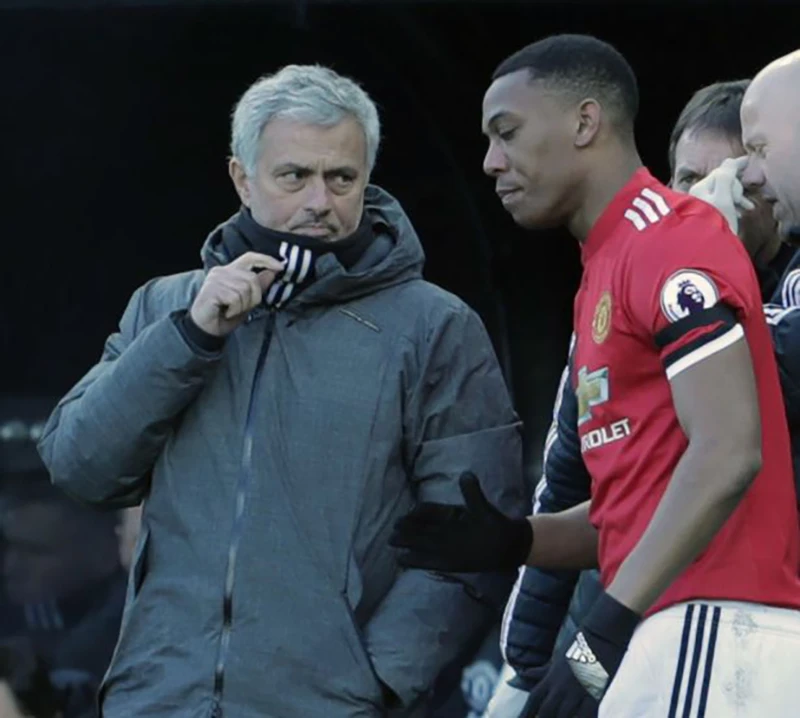 Mourinho từng muốn đẩy Martial ra đi nhưng không thành. ẢNH: GETTY Mourinho từng muốn đẩy Martial ra đi nhưng không thành. ẢNH: GETTY
