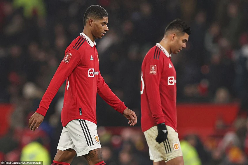 Rashford thất vọng vì chưa thể đi vào lịch sử Man Utd. ẢNH: SHUTTERSTOCK Rashford thất vọng vì chưa thể đi vào lịch sử Man Utd. ẢNH: SHUTTERSTOCK