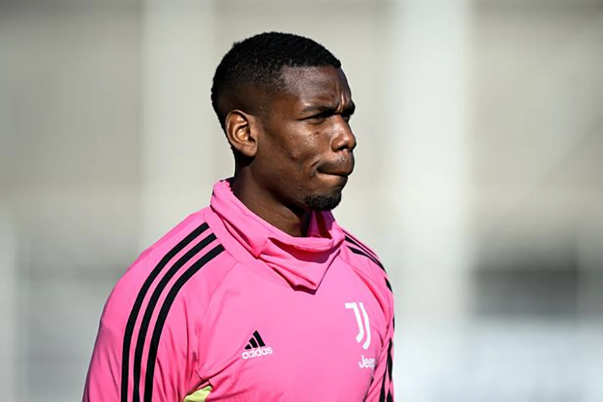 Pogba vẫn chưa đá trận chính thức nào cho Juventus từ mùa hè năm ngoái đến nay. ẢNH: GETTY