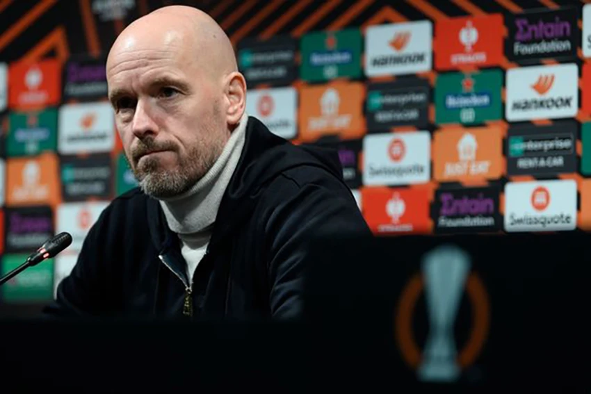 Ten Hag chỉ tập trung vào bóng đá. ẢNH: GETTY
