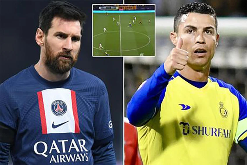Cristiano Ronaldo được người hâm mộ ca ngợi là kiến tạo "đỉnh" hơn Lionel Messi. ẢNH: MIRROR Cristiano Ronaldo được người hâm mộ ca ngợi là kiến tạo "đỉnh" hơn Lionel Messi. ẢNH: MIRROR