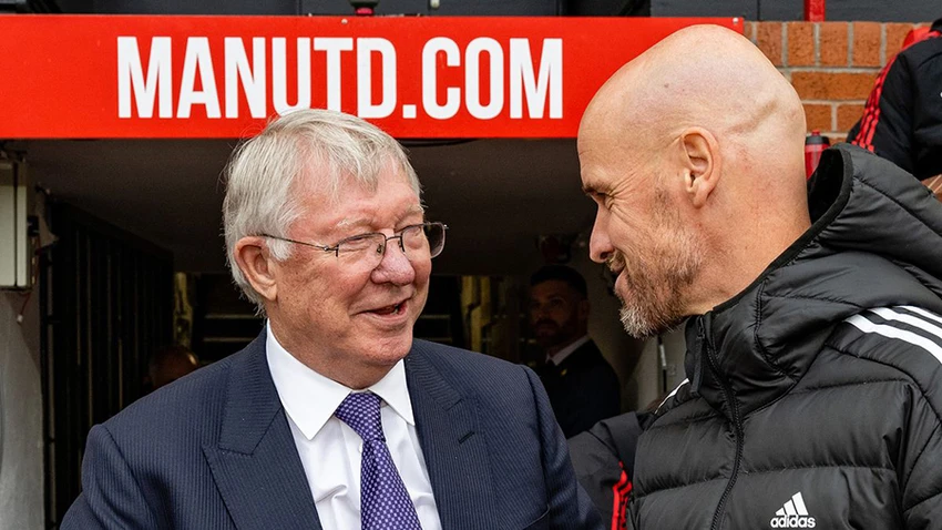 Ten Hag được kỳ vọng sẽ giúp MU trở lại với vinh quang như thời Sir Alex Ferguson. ẢNH: GETTY Ten Hag được kỳ vọng sẽ giúp MU trở lại với vinh quang như thời Sir Alex Ferguson. ẢNH: GETTY