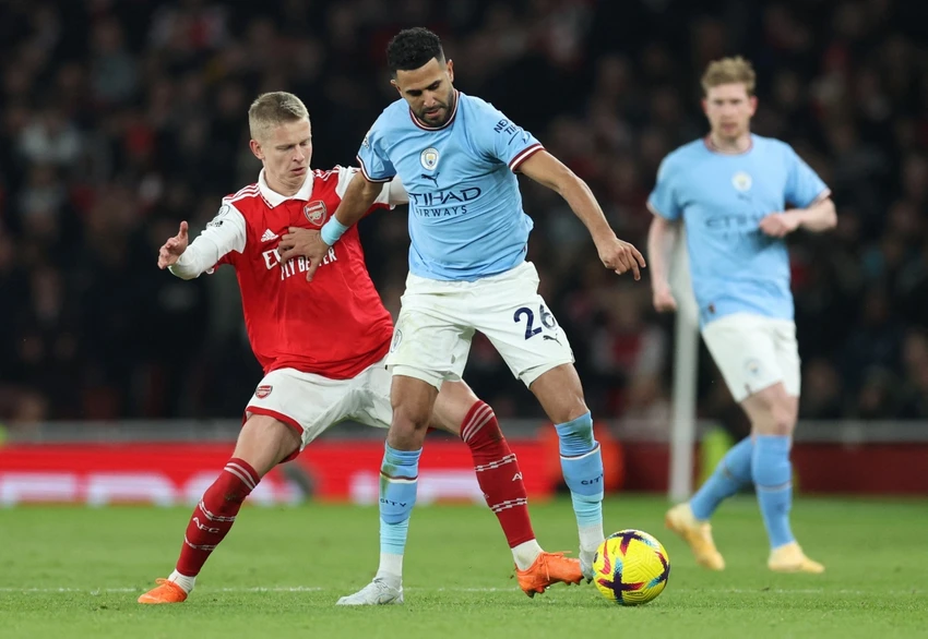 Nếu nhận kết quả bất lợi, Arsenal nhiều khả năng sẽ nhường ngôi đầu bảng cho Man City. Ảnh: Getty