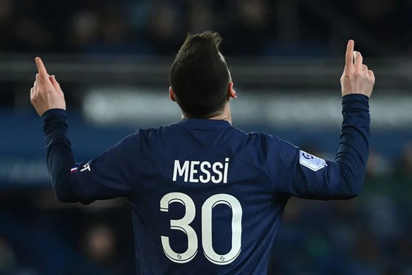 Lionel Messi đang có phong độ cao trong màu áo PSG. ẢNH: GETTY