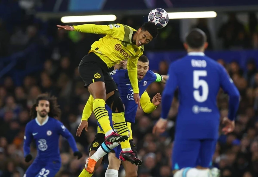 Với tổng tỷ số 2-1, Chelsea là đại diện của Premier League đầu tiên tiến vào Tứ kết Champions League. Ảnh: Getty