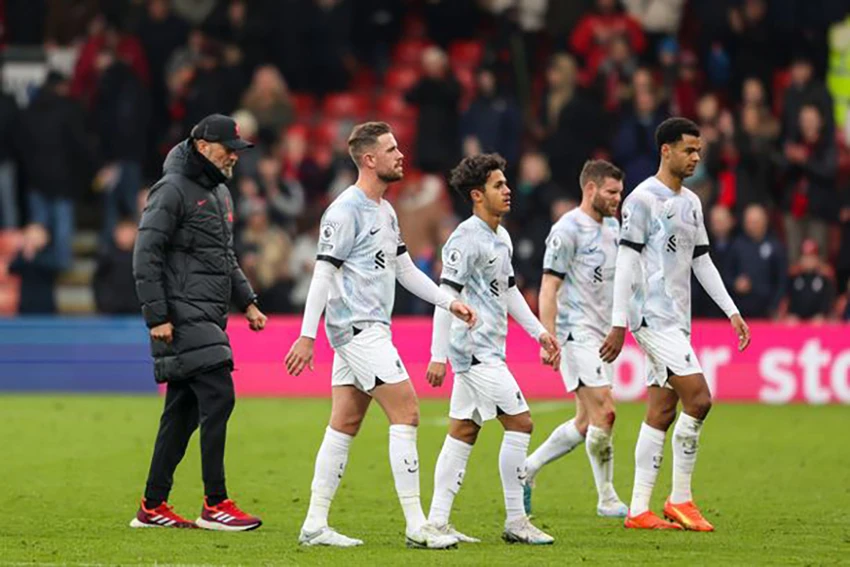 Liverpool được kỳ vọng lớn lại gây thất vọng nhiều. ẢNH: GETTY Liverpool được kỳ vọng lớn lại gây thất vọng nhiều. ẢNH: GETTY