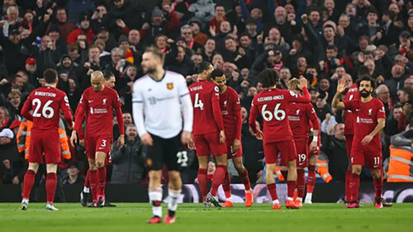 MU nhận thất bại không tưởng trước kình địch Liverpool. ẢNH: GETTY MU nhận thất bại không tưởng trước kình địch Liverpool. ẢNH: GETTY