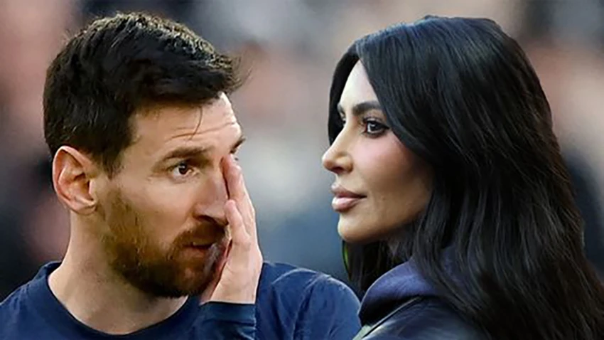 Fan bóng đá đổ lỗi cho Kim Kardashian khiến Messi nhận trận thua đầu tiên trên sân nhà ở PSG. ẢNH: MIRROR Fan bóng đá đổ lỗi cho Kim Kardashian khiến Messi nhận trận thua đầu tiên trên sân nhà ở PSG. ẢNH: MIRROR