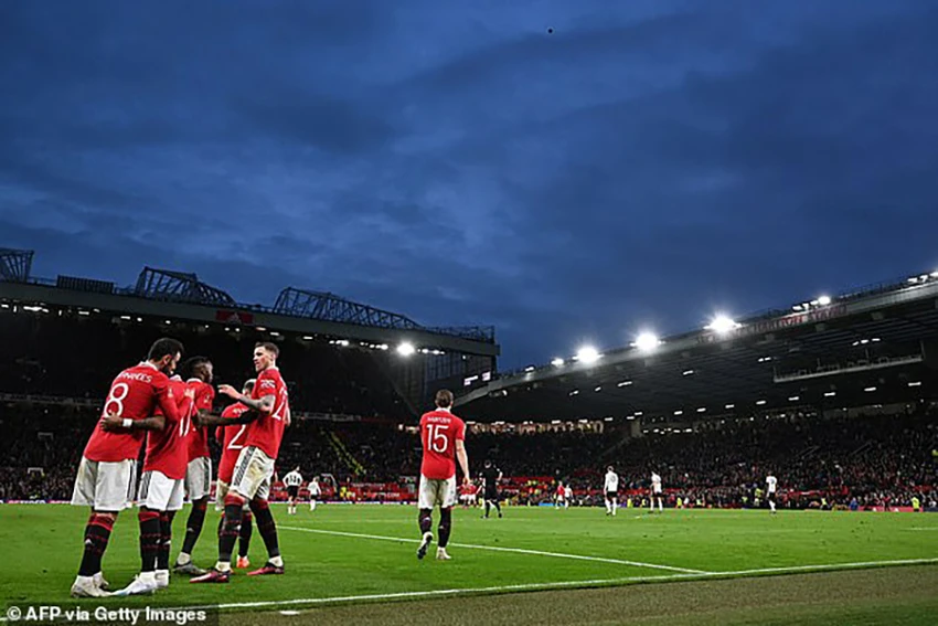 MU vất vả vào bán kết FA Cup gặp Brighton. ẢNH: GETTY
