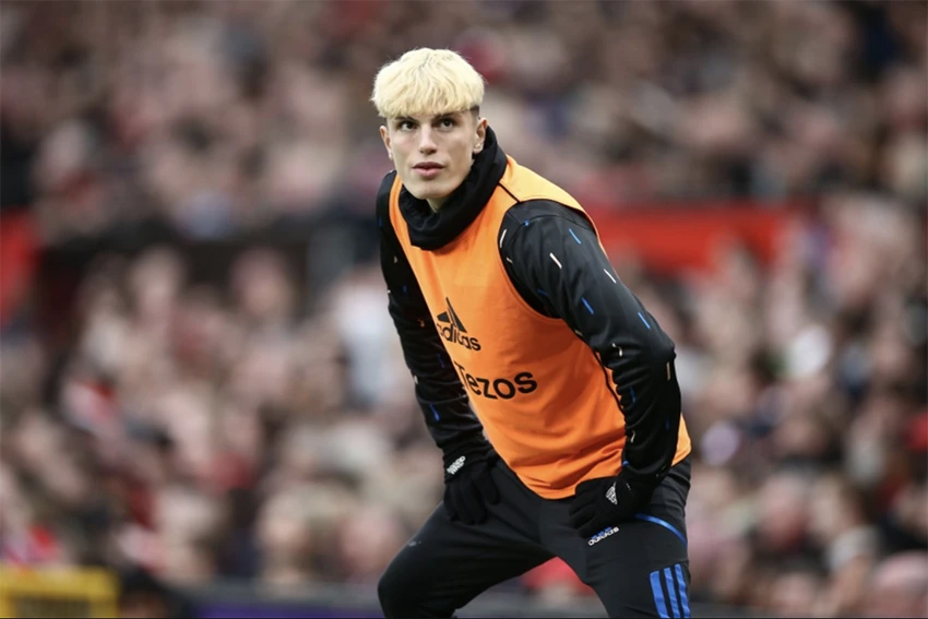 Garnacho được xem là tương lai của Manchester United. ẢNH: EPA Garnacho được xem là tương lai của Manchester United. ẢNH: EPA