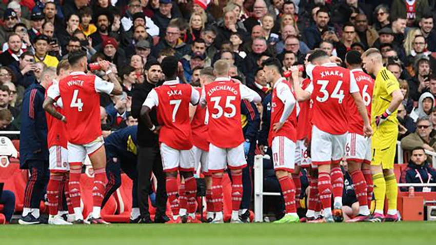 Arsenal đang có phong độ rất cao ở Premier League. ẢNH: GETTY Arsenal đang có phong độ rất cao ở Premier League. ẢNH: GETTY