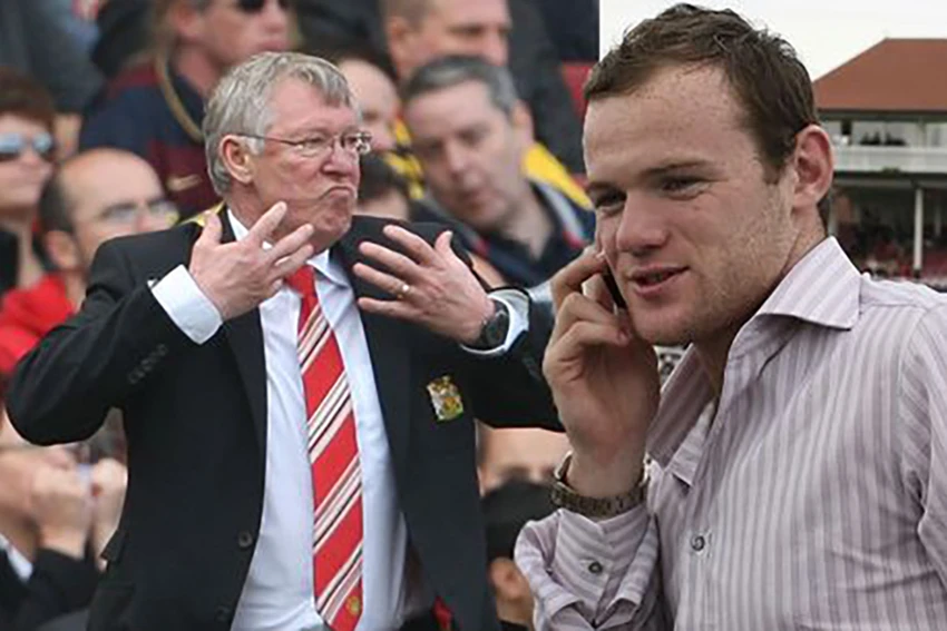 Rooney "mất điểm" vì không gọi Alex Ferguson là Sir Alex. ẢNH: DAILY STAR Rooney "mất điểm" vì không gọi Alex Ferguson là Sir Alex. ẢNH: DAILY STAR