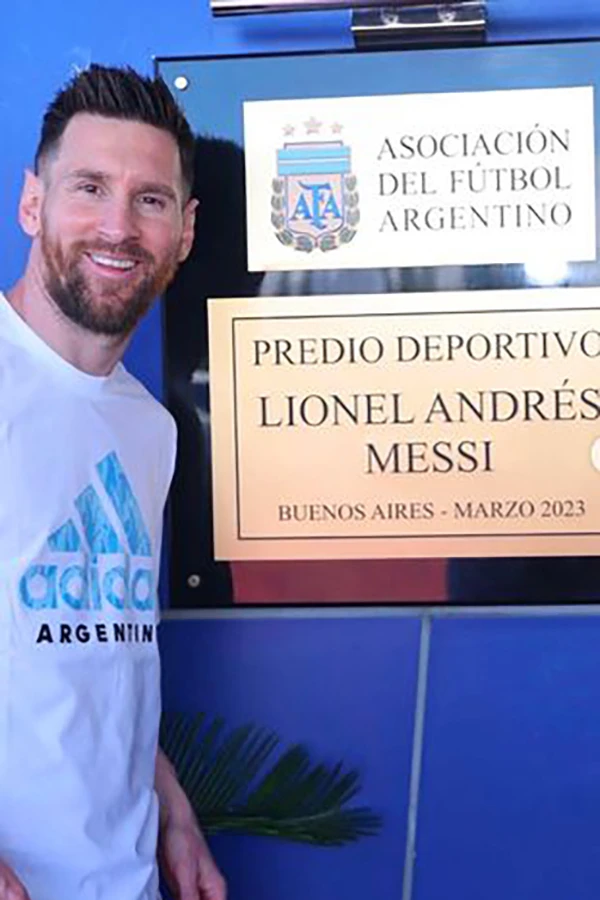 Trung tâm đào tạo của Argentina bây giờ đang mang tên Lionel Messi. ẢNH: INSTAGRAM MESSI Trung tâm đào tạo của Argentina bây giờ đang mang tên Lionel Messi. ẢNH: INSTAGRAM MESSI