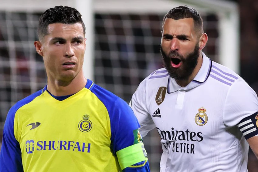 Benzema muốn chơi bóng để tỏa sáng trong các trận cầu lớn, còn Ronaldo muốn chơi bóng để giành nhiều quả bóng vàng. ẢNH: MIRROR Benzema muốn chơi bóng để tỏa sáng trong các trận cầu lớn, còn Ronaldo muốn chơi bóng để giành nhiều quả bóng vàng. ẢNH: MIRROR