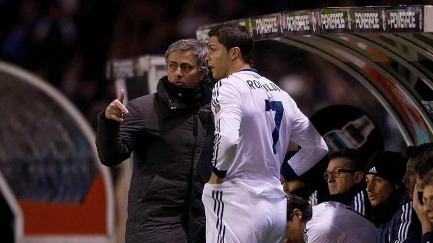 Mourinho và Ronaldo sẽ tái hợp với nhau tại Saudi Arabia? ẢNH: GETTY Mourinho và Ronaldo sẽ tái hợp với nhau tại Saudi Arabia? ẢNH: GETTY