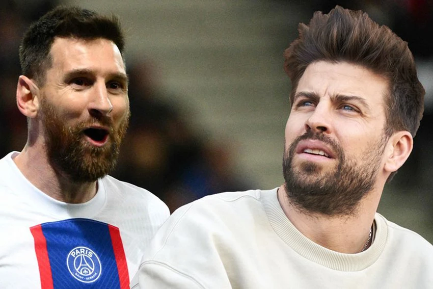 Pique đã thuyết phục lãnh đạo Barca từ bỏ ý định ký hợp đồng mới với Messi. ẢNH: MIRROR Pique đã thuyết phục lãnh đạo Barca từ bỏ ý định ký hợp đồng mới với Messi. ẢNH: MIRROR