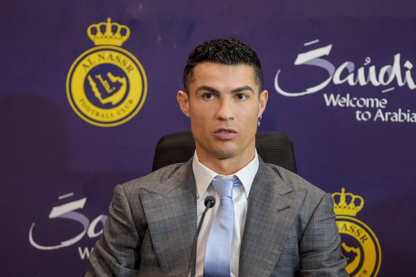 Ronaldo gián tiếp phủ nhận anh là tác nhân khiến Rudi Garcia bị Al Nassr sa thải. ẢNH: GETTY