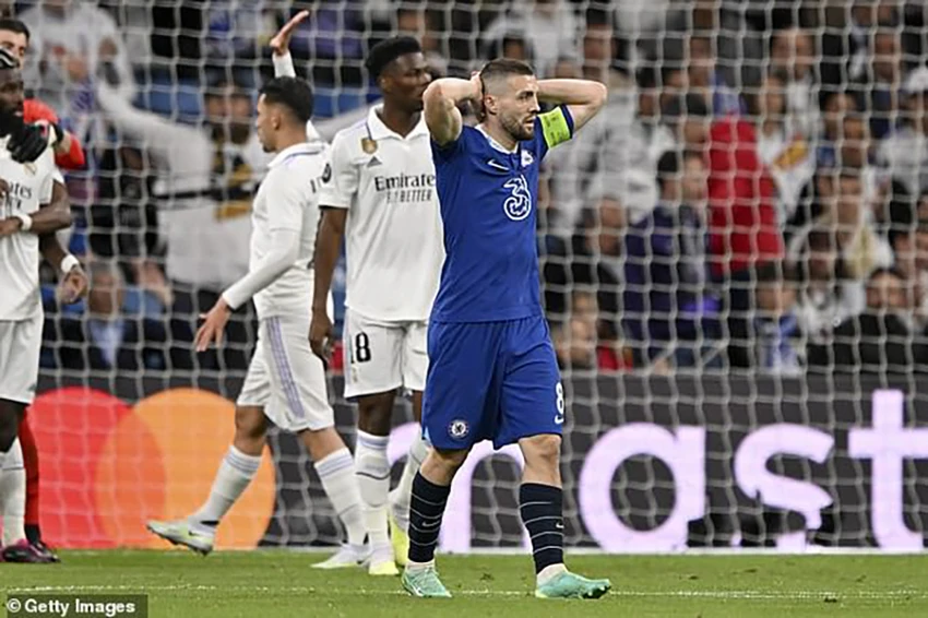 Chelsea thua Real Madrid toàn diện. ẢNH: GETTY Chelsea thua Real Madrid toàn diện. ẢNH: GETTY