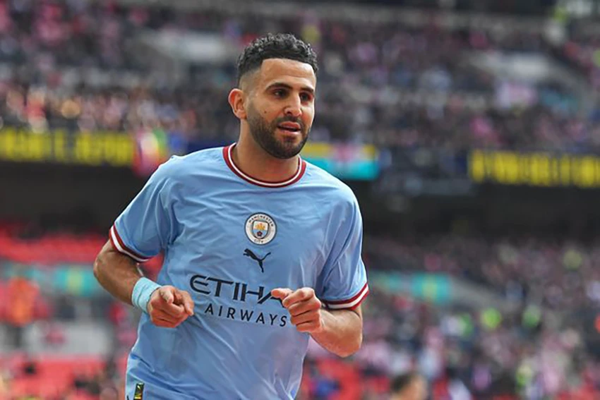 Mahrez vẫn là cầu thủ chạy cánh hàng đầu thế giới. ẢNH: GETTY Mahrez vẫn là cầu thủ chạy cánh hàng đầu thế giới. ẢNH: GETTY