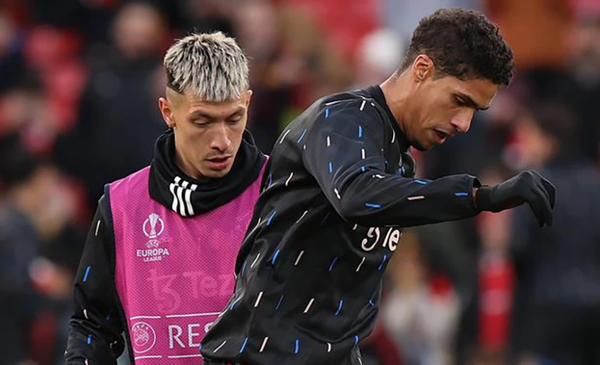 MU đối mặt với nguy cơ vắng cặp trung vệ hay nhất Martinez và Varane trong phần còn lại của mùa giải. ẢNH: GETTY MU đối mặt với nguy cơ vắng cặp trung vệ hay nhất Martinez và Varane trong phần còn lại của mùa giải. ẢNH: GETTY