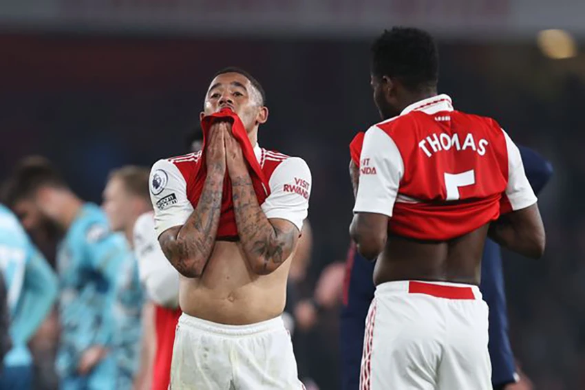 Arsenal có phong độ không tốt trong 3 trận gần nhất khi "đánh rơi" 6 điểm. ẢNH: GETTY Arsenal có phong độ không tốt trong 3 trận gần nhất khi "đánh rơi" 6 điểm. ẢNH: GETTY