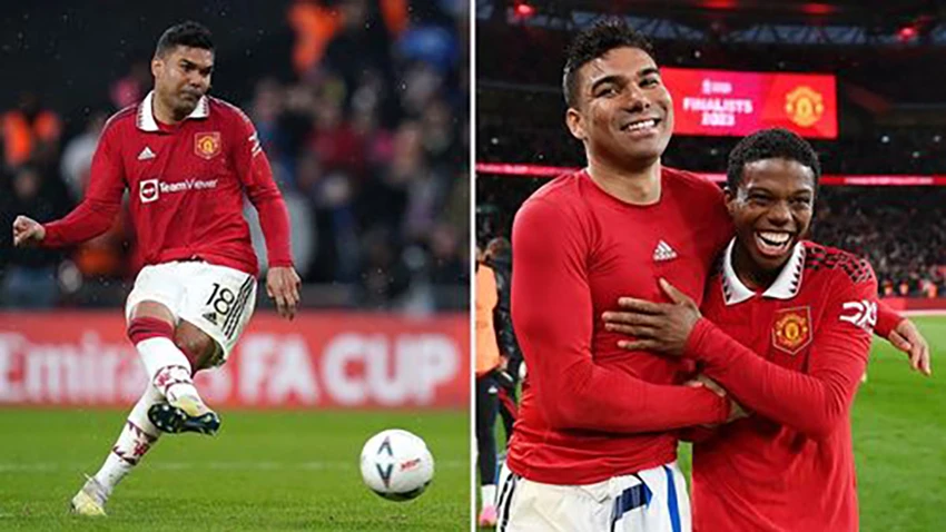Casemiro ngay lập tức gây ấn tượng và trở thành trụ cột ở MU. ẢNH: MIRROR Casemiro ngay lập tức gây ấn tượng và trở thành trụ cột ở MU. ẢNH: MIRROR