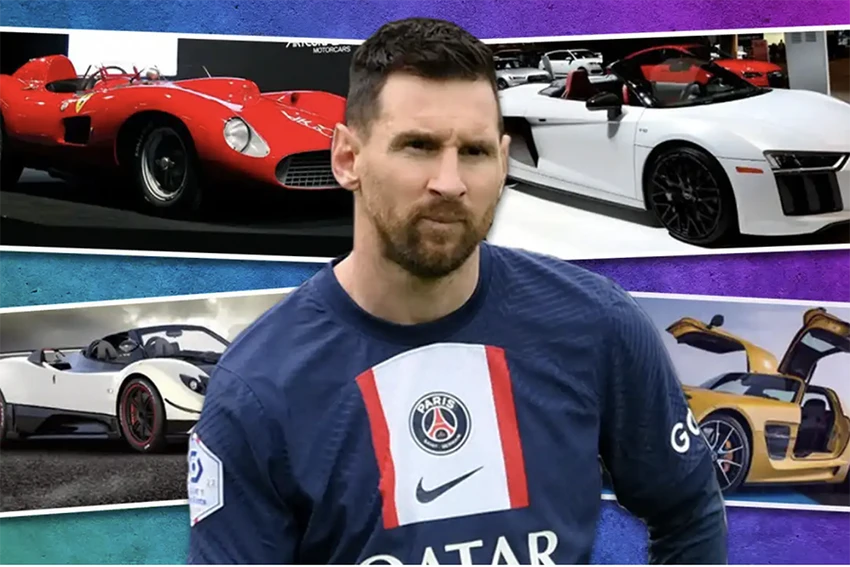 Lionel Messi sở hữu bộ sưu tập siêu xe khổng lồ. ẢNH: SUN SPORTS Lionel Messi sở hữu bộ sưu tập siêu xe khổng lồ. ẢNH: SUN SPORTS