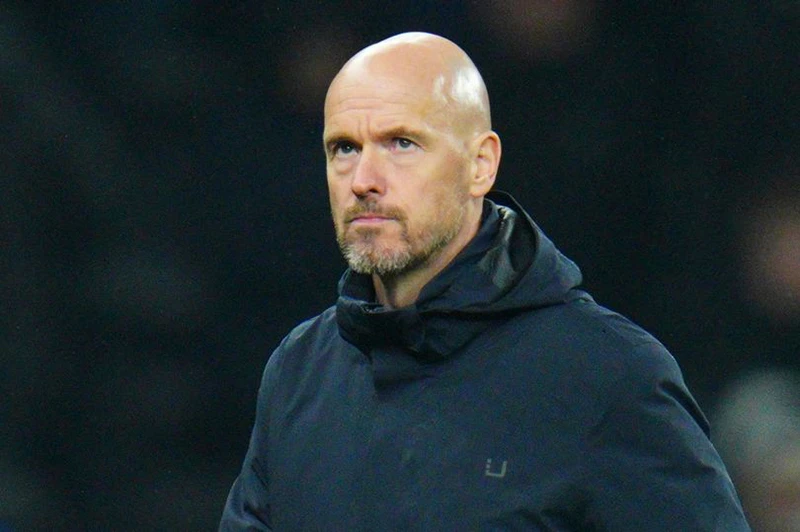 Ten Hag đã hết kiên nhẫn với Maguire. ẢNH: GETTY Ten Hag đã hết kiên nhẫn với Maguire. ẢNH: GETTY